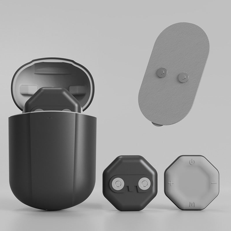 Cordless TENS Massage Patch – Portable Pain Relief & Muscle Stimulation Tensiffy with Rechargeable Electric Pulse Technology