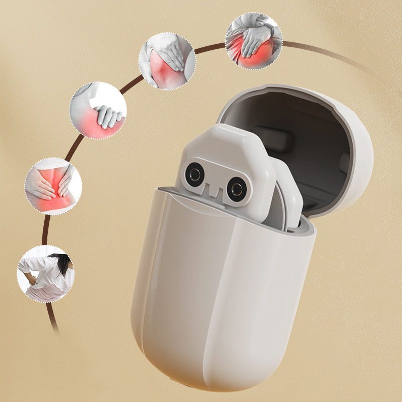 Cordless TENS Massage Patch – Portable Pain Relief & Muscle Stimulation Tensiffy with Rechargeable Electric Pulse Technology