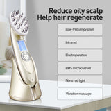 Red Light Therapy for Hair Growth – Laser Comb with Low-Level Laser Light for Effective Hair Loss Treatment, Includes Hair Growth Brush for Enhanced Results