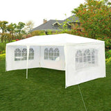 10 x 20 FT Outdoor Gazebo Canopy Tent Party Wedding Event Tent with 4 Removable Sidewalls & Carry Bag