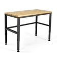 48" Adjustable Workbench Oak Wood Work Table 1760 LBS Heavy-Duty Workstation for Garage Workshop