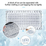 48LBS/24H Portable Ice Maker Countertop, Auto Self-Clean Stainless Ice Machine with LCD Display