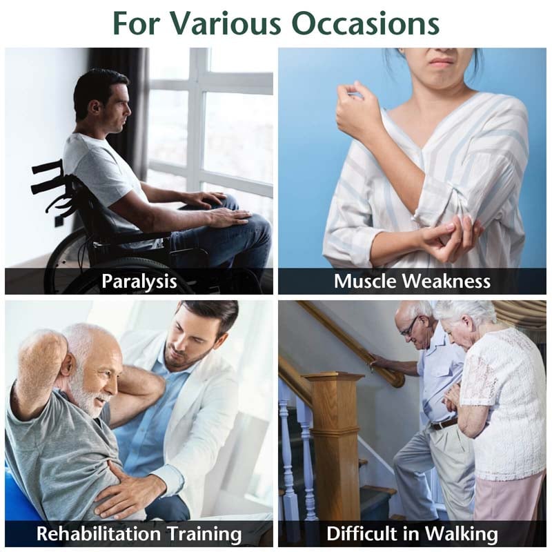 Foldable Standard Walker with 5" Wheels & Padded Armrest, Height Adjustable Walking Mobility Aid for Seniors