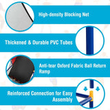 Kids Basketball Arcade Game Toy Set, Dual Shot Basketball Game for 2 Players with 4 Balls & Inflation Pump