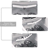 Foot Spa Bath Massager with Heat, Adjustable Water Jets, Motorized Shiatsu Massage Balls & 2 Maize Rollers