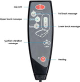 Shiatsu Back Massager with Heat, Full Back & Hip Muscle Pain Relief, Massage Seat Cushion for Stress Relief