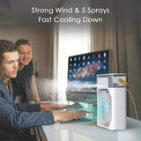 Evaporative 4-In-1 Mini Mobile Air Conditioning Fan