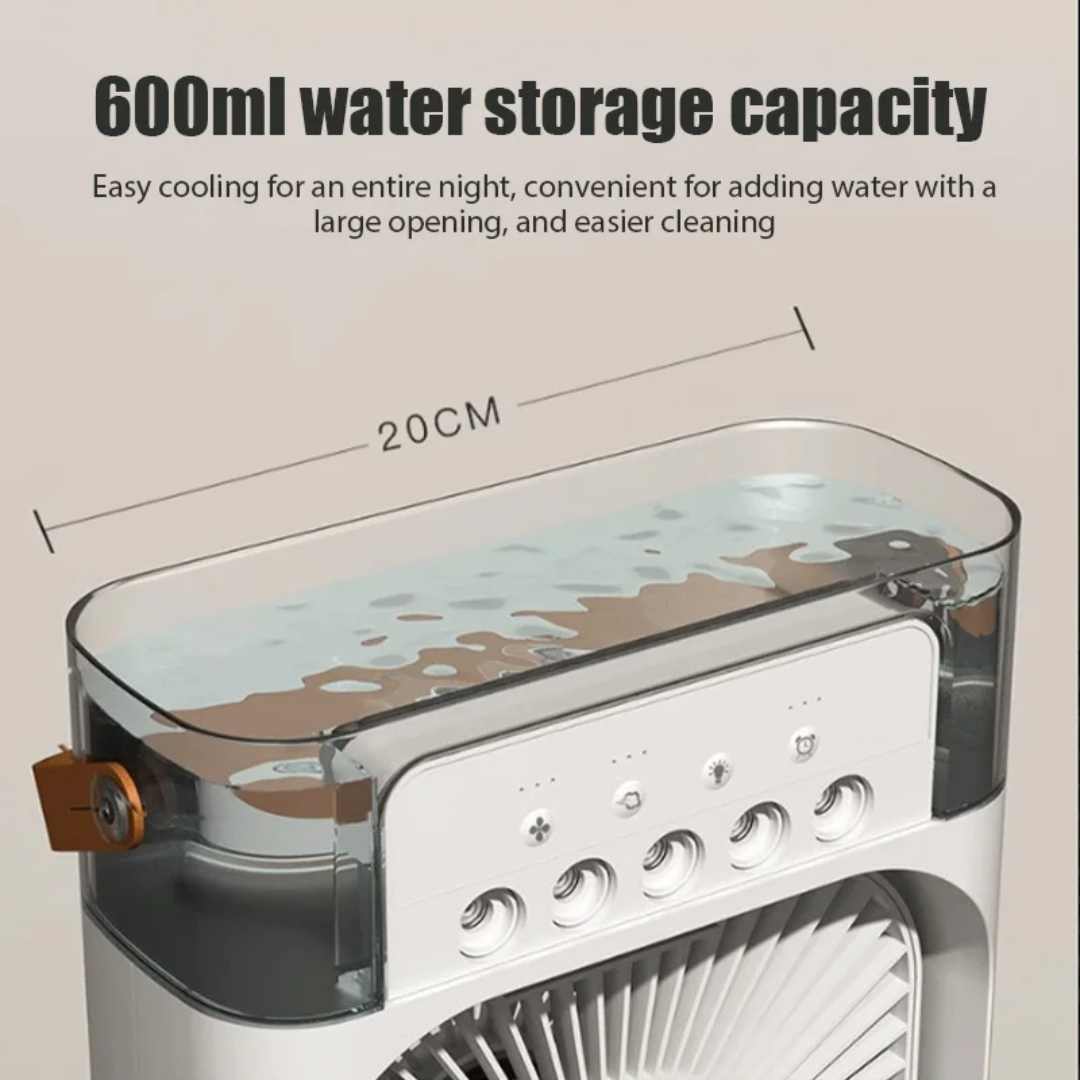 Evaporative 4-In-1 Mini Mobile Air Conditioning Fan