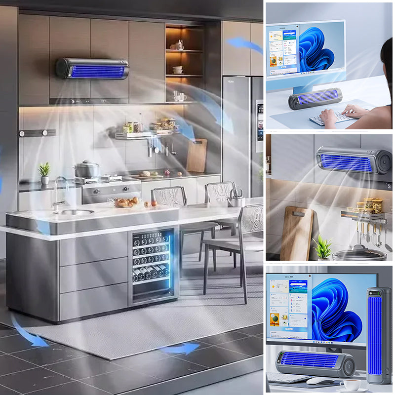 Portable Air Conditioner | Wall-Mountable, Fast Cooling & Long-Lasting Battery for Home and Office Use