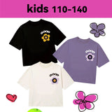 Fitvii "Good" Emoji Display Chip T-shirt for Kids/Children