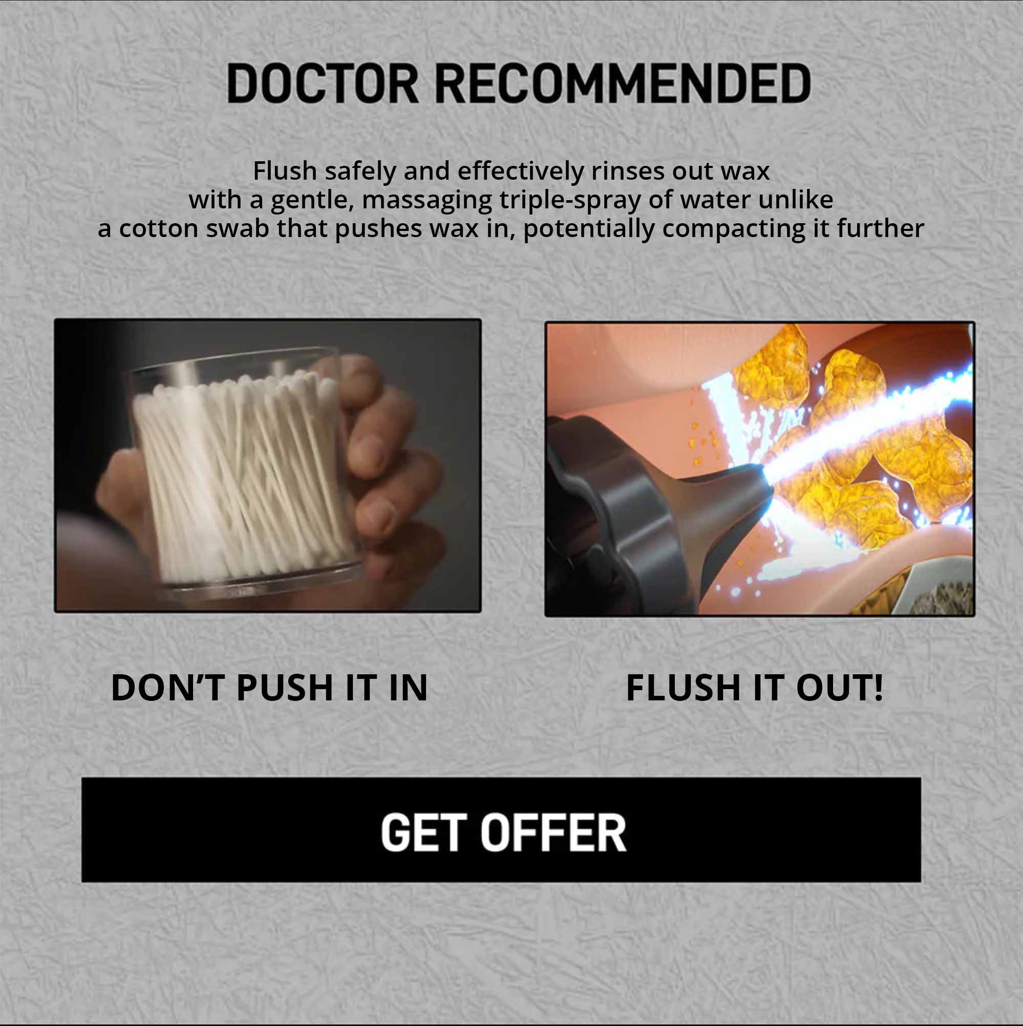 Wush Pro Ear Cleaner – Effective Ear Cleaning Solution for Cleaner, Healthier Ears