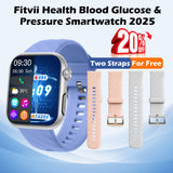 FITVII HM57 Health & Fitness Tracker (Answer/Make Calls), Smart Watch with HR+BP+SPO2 Monitor
