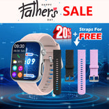 Father's Day Gift - Fitvii® Upgrade GT5 PRO MAX Health Smartwatch With SOS+BP+BG+HR+ECG+TEMP+SPO2+Calls Fitness Tracker