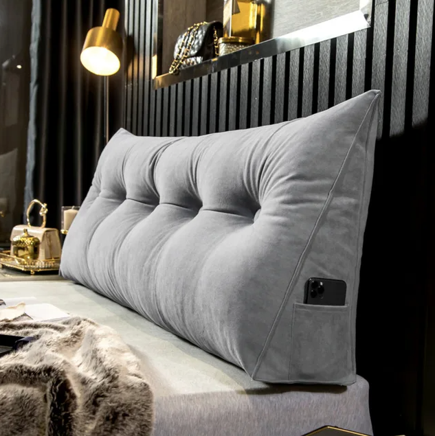 Luxury Headboard Triangle Pillow