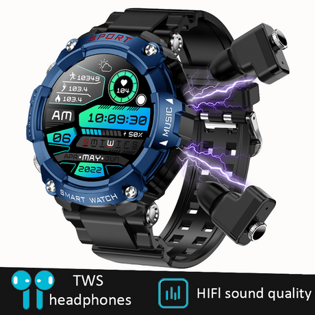 TrailBlazer Sport Pro Smartwatch w/ Earbuds