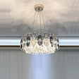 K9 Crystal Chandelier Light Fixture - Modern Hanging Pendant for Dining Room & Living Room Decor