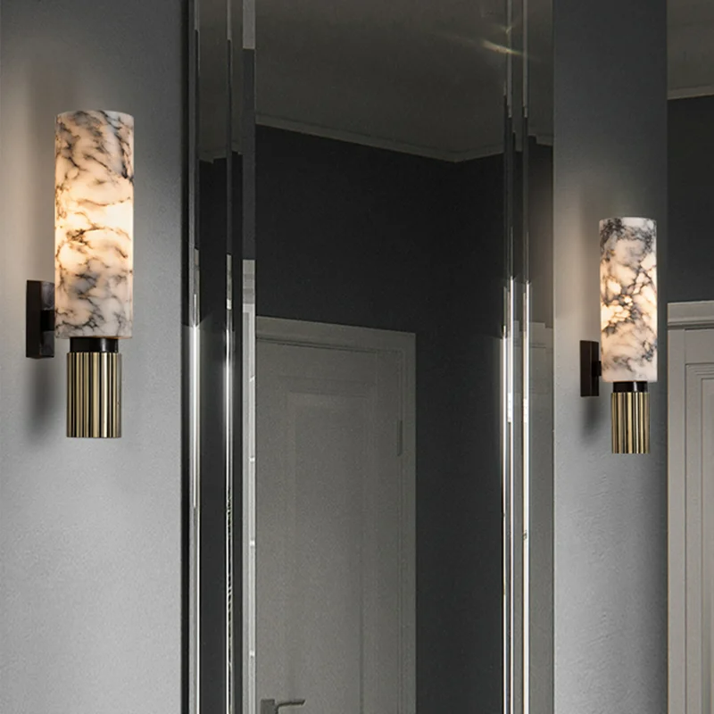 Celestara™ | Marble Wall Lamp | Modern Design with Adjustable Brightness | Ideal for Living Room & Entryway