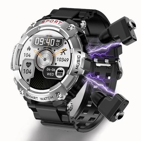 TrailBlazer Sport Pro Smartwatch w/ Earbuds