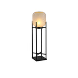Solar Floor Lamp Lantern - Waterproof LED Outdoor Lighting for Patios, Gardens, and Backyards