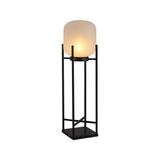 Solar Floor Lamp Lantern - Waterproof LED Outdoor Lighting for Patios, Gardens, and Backyards