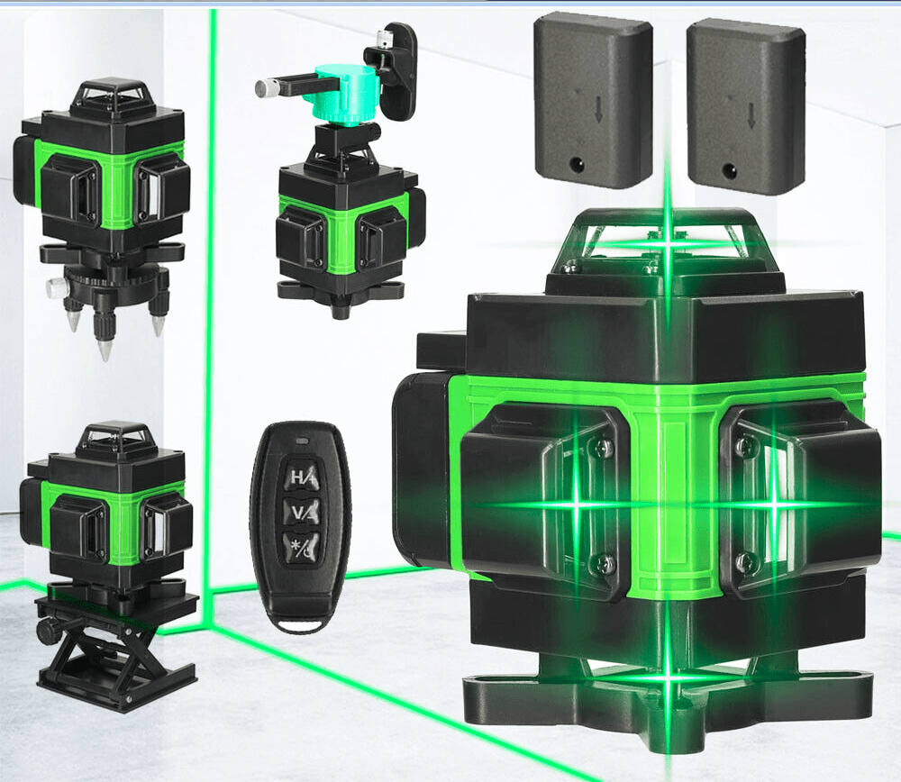 Laser Level - #2024 Upgraded New 360 Degree's 4D 16 Laser Lines Device