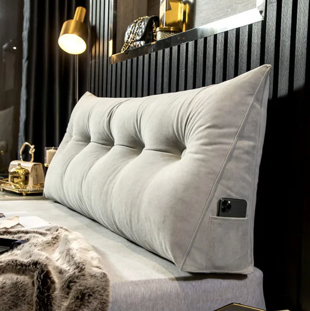 Luxury Headboard Triangle Pillow