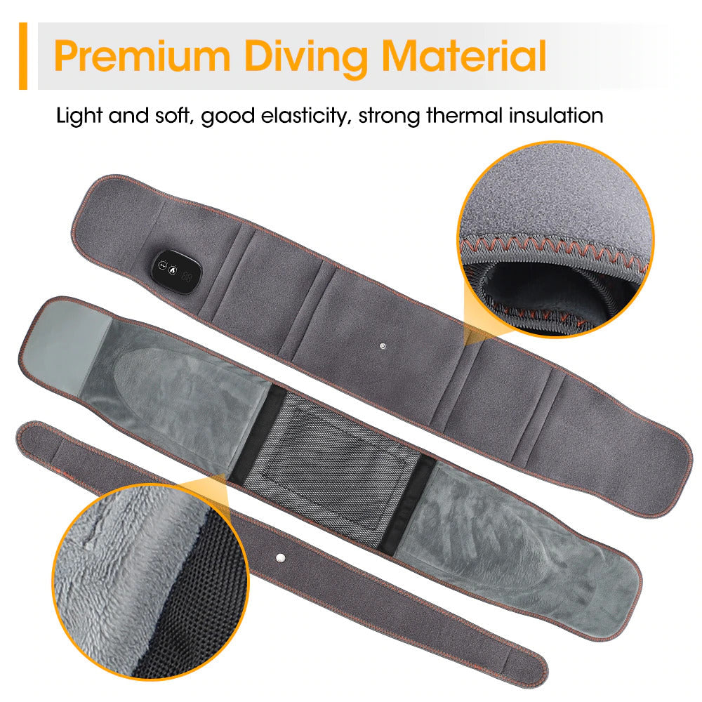 Heated Back Belt – Ultimate Back Pain Relief Support for Lumbar and Herniated Disc Treatment