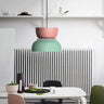 Nordic Color Block Pendant Light Fixture - Modern Hanging Lamp for Kitchen & Dining Room