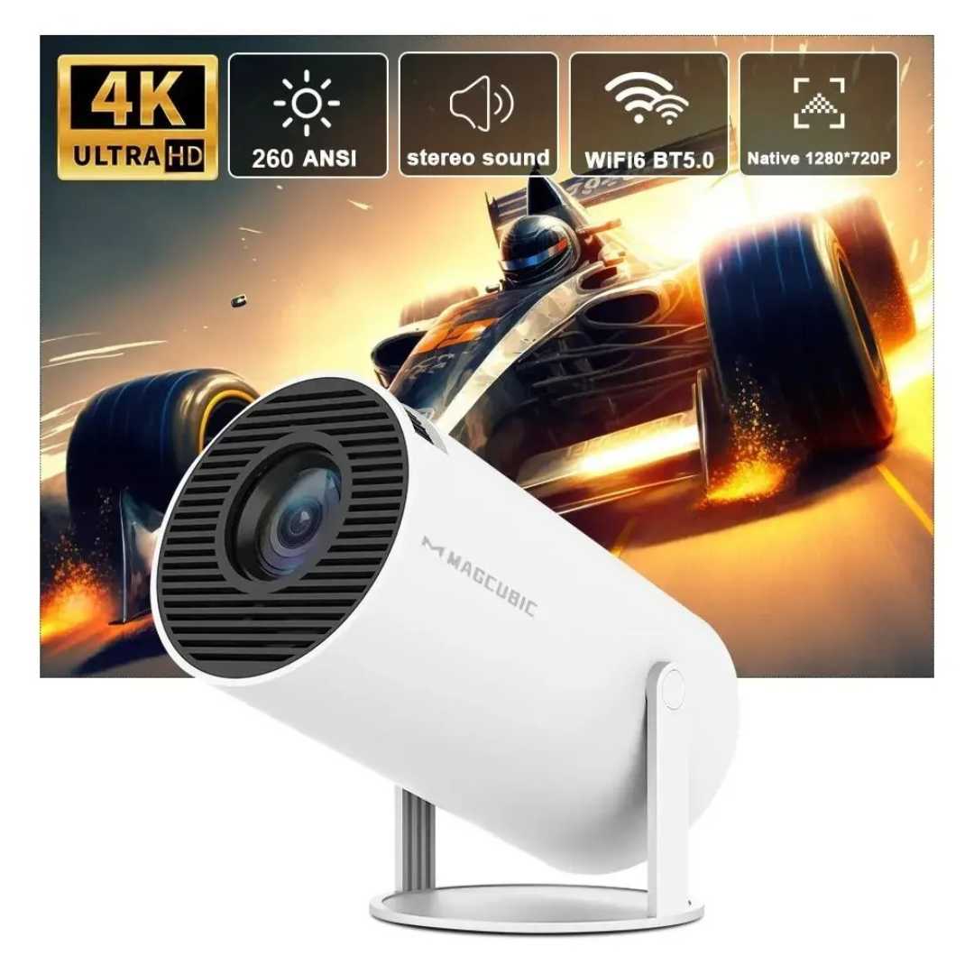 Best 4K Projector for Home Theater - Magcubic Android 11 Dual Wifi6 1080P 1280*720P LED Portable Projector