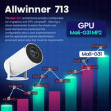 Best 4K Projector for Home Theater - Magcubic Android 11 Dual Wifi6 1080P 1280*720P LED Portable Projector