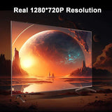 Best 4K Projector for Home Theater - Magcubic Android 11 Dual Wifi6 1080P 1280*720P LED Portable Projector