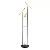 LED Torchiere Floor Lamp with Adjustable Height and Soft Light for Living Room & Bedroom Use