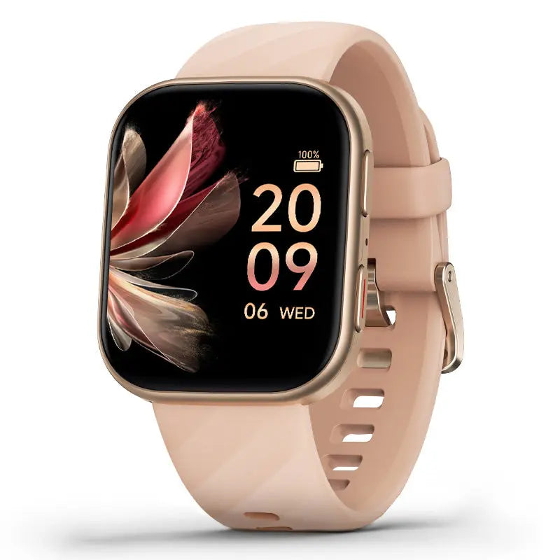 FITVII HM57 Health & Fitness Tracker (Answer/Make Calls), Smart Watch with HR+BP+SPO2 Monitor