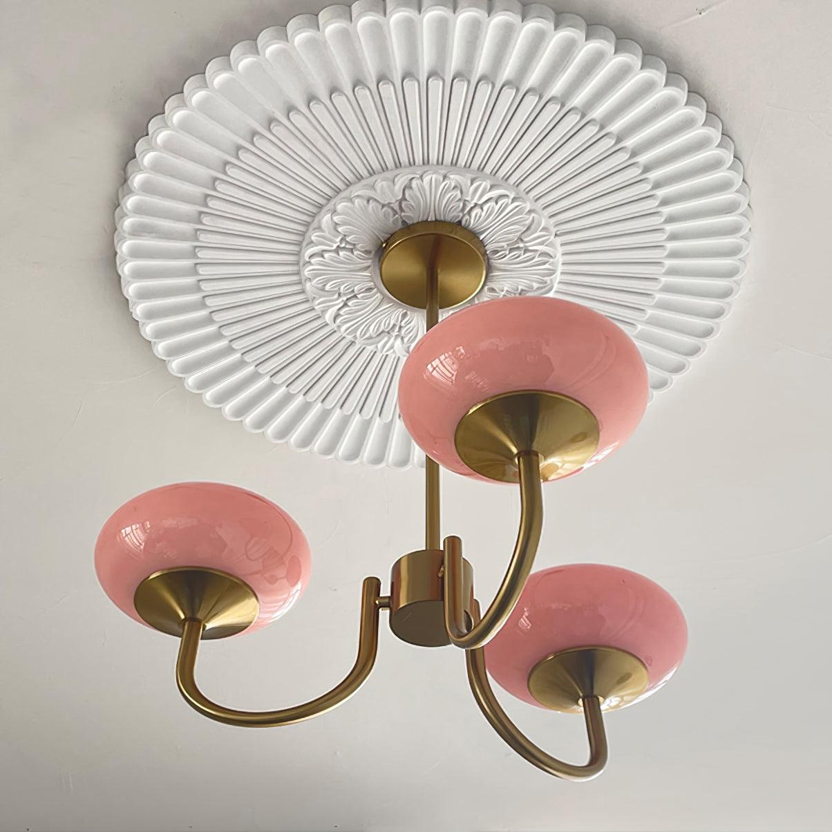 LED Marshmallow Chandelier Light Fixture - Modern White Pendant Lighting for Dining Room & Living Room Decor