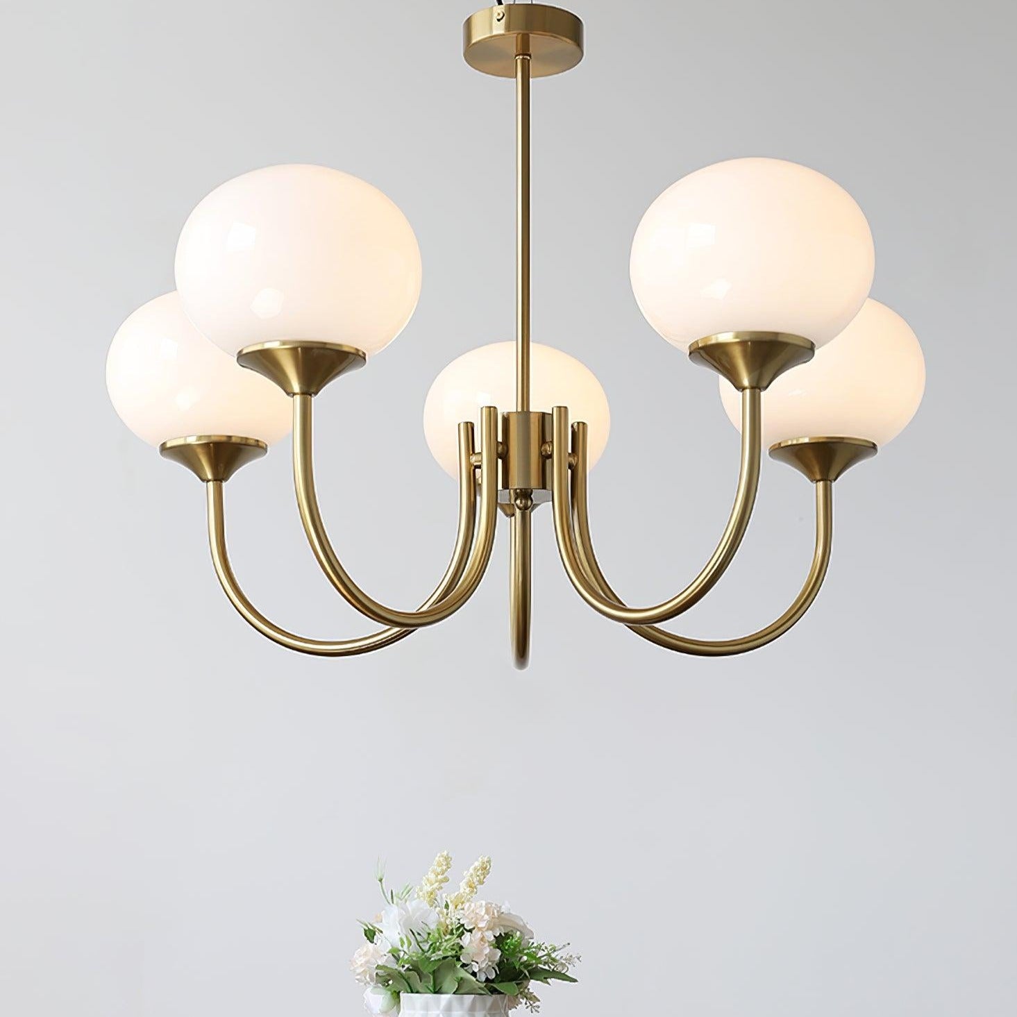 Glowing Delight - Modern Chandelier by Marshmallow
