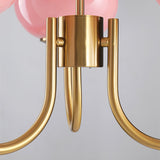 LED Marshmallow Chandelier Light Fixture - Modern White Pendant Lighting for Dining Room & Living Room Decor
