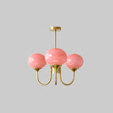 LED Marshmallow Chandelier Light Fixture - Modern White Pendant Lighting for Dining Room & Living Room Decor