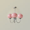 LED Marshmallow Chandelier Light Fixture - Modern White Pendant Lighting for Dining Room & Living Room Decor