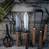 Hori Hori Garden Knife | Multi-Purpose, Rust-Resistant Blade & Sheath for Backyard, Camping & Bush-Crafting