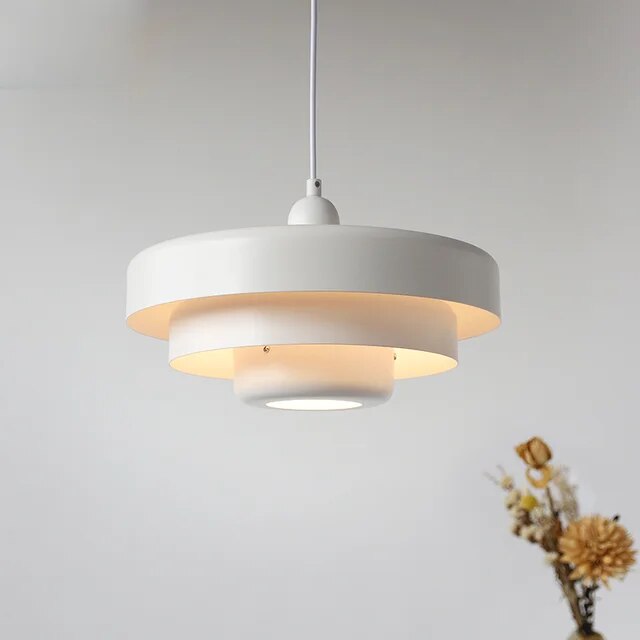 LED Italian-Style Pendant Light Fixture - Vintage Hanging Lamp for Kitchen & Dining Room Lighting