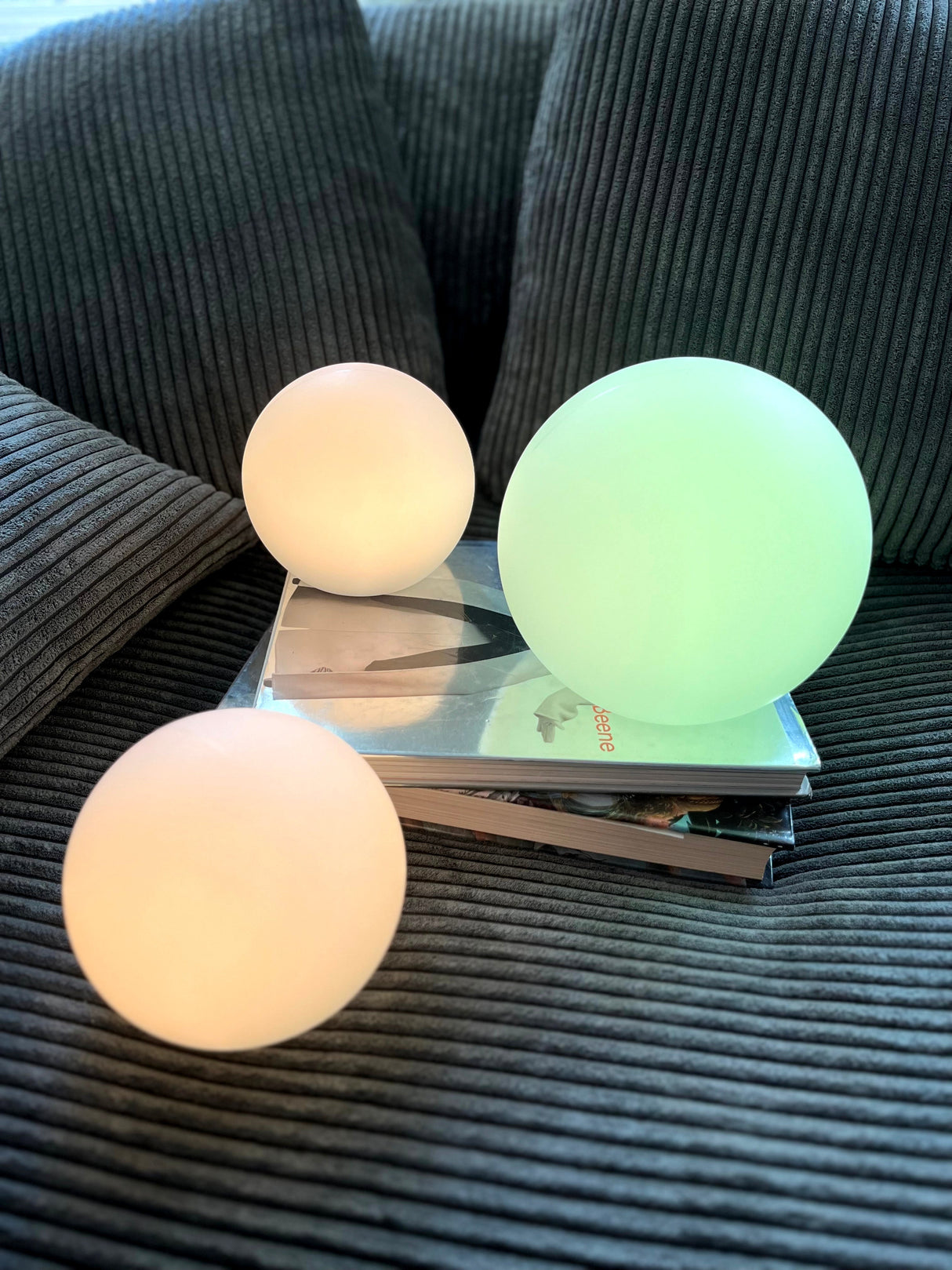 LED Wireless Table Lamp - Rechargeable Modern Light Fixture for Home, Office, and Nightstand Use