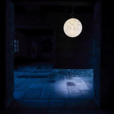 Moon Silk Pendant Lamp - Modern Hanging Light Fixture for Living Room & Dining Room Decor