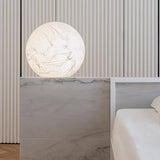 Moon Silk Pendant Lamp - Modern Hanging Light Fixture for Living Room & Dining Room Decor