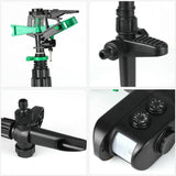 Motion Activated Deer Repellent Sprinkler - Solar Powered Animal Deterrent for Gardens & Lawns