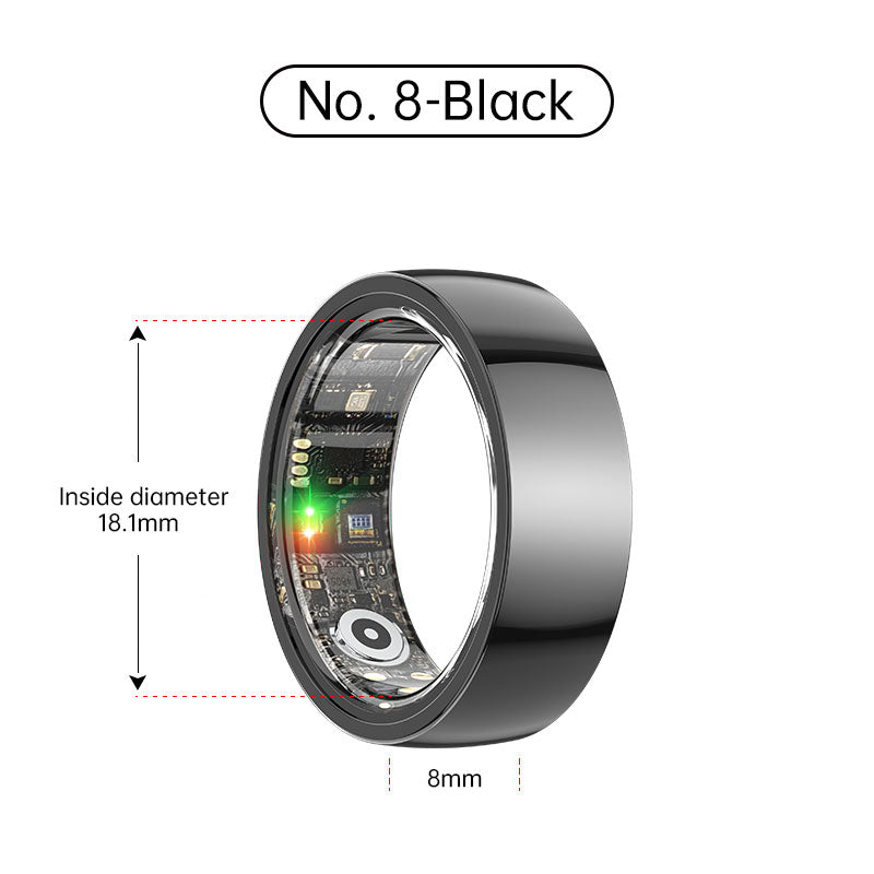 KR001 Health Smart Ring 5-day Battery Life Sports Heart Rate Blood Oxygen Blood Pressure Sleep Health Tracker