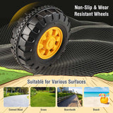 6V Battery Powered Kids Ride On Excavator Bulldozer Loader Toy Car with Front Digger Shovel, Electric Construction Vehicle for Kids