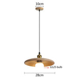 Scandinavian Wooden Pendant Lamp