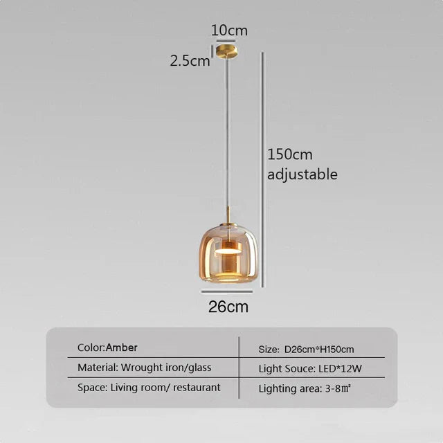 Minimalist Glass Lamp