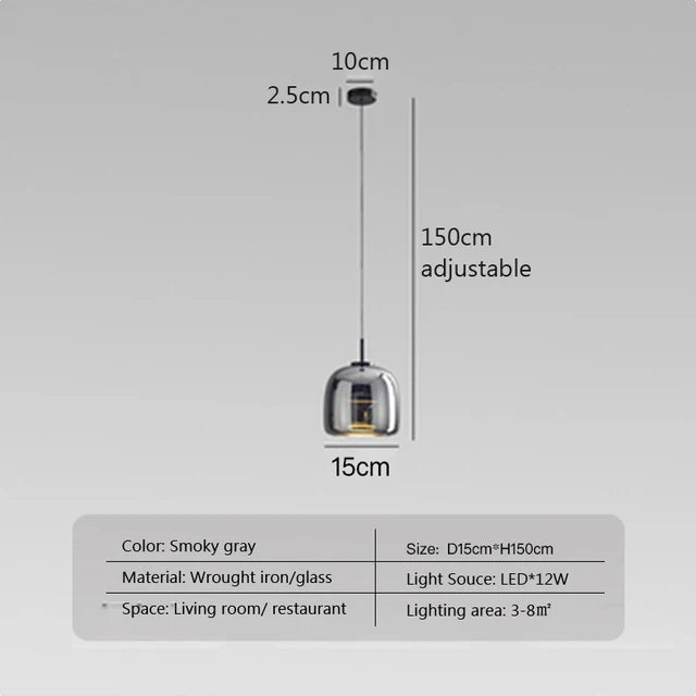 Minimalist Glass Lamp