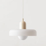 Scandi Bauhaus Pendant Light – Stylish Orange Ceiling Lamp for Contemporary Spaces